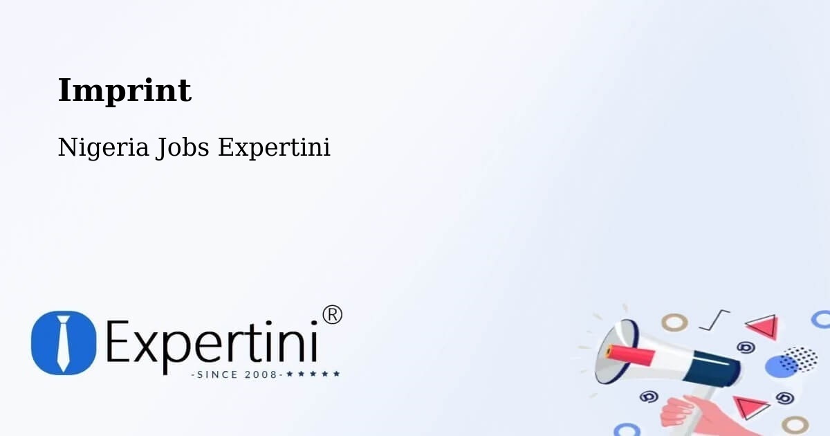 Imprint – Ikeja - Nigeria Jobs Expertini